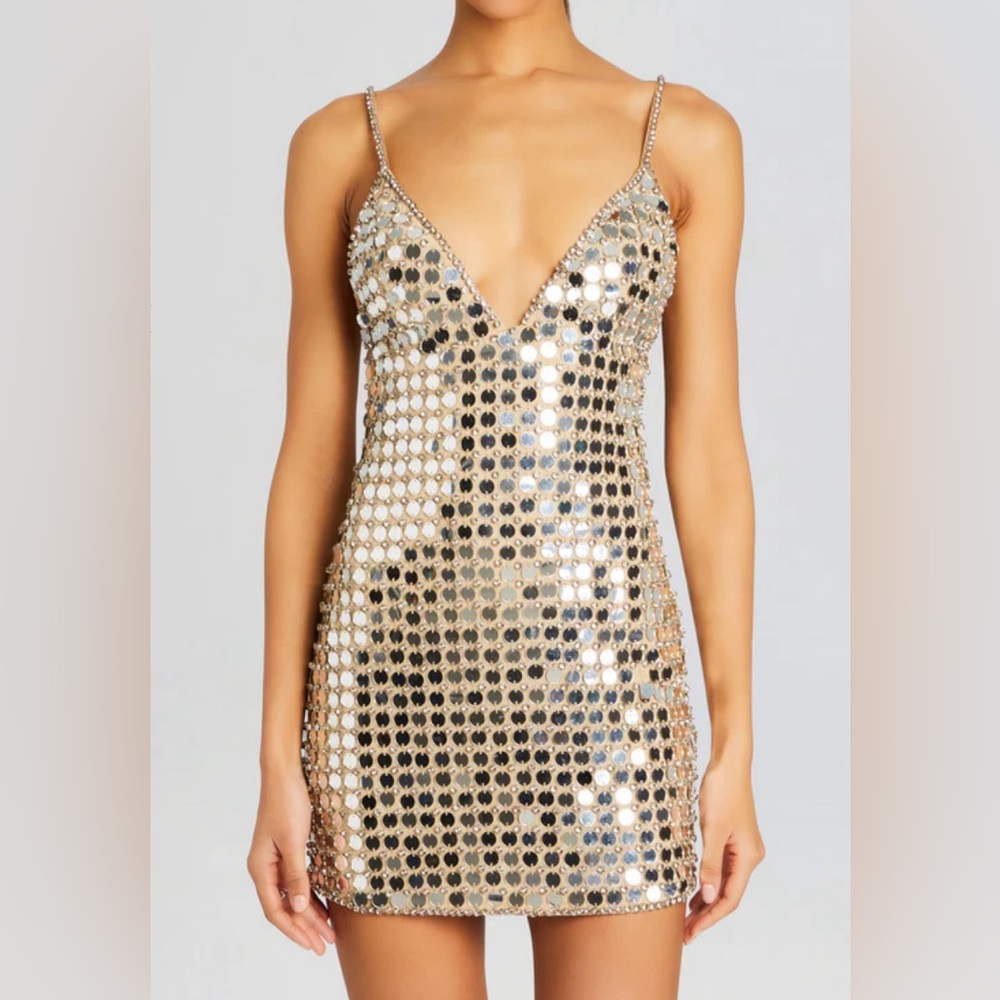 Retrofete Airalyse Embellished Mini Dress